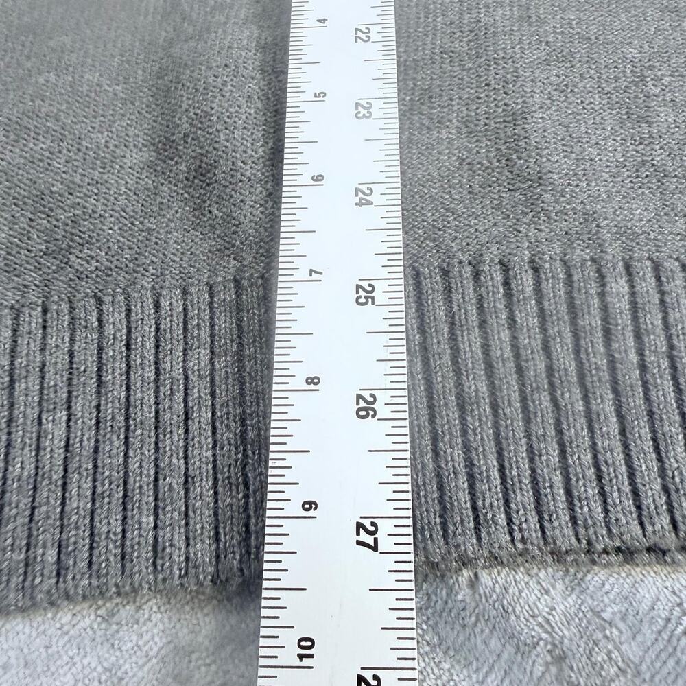 Bundle 2 Tricots St Raphael Mens Sweater Sherpa Lined 1/4 Button Mock Neck Sz XL - Picture 6 of 16